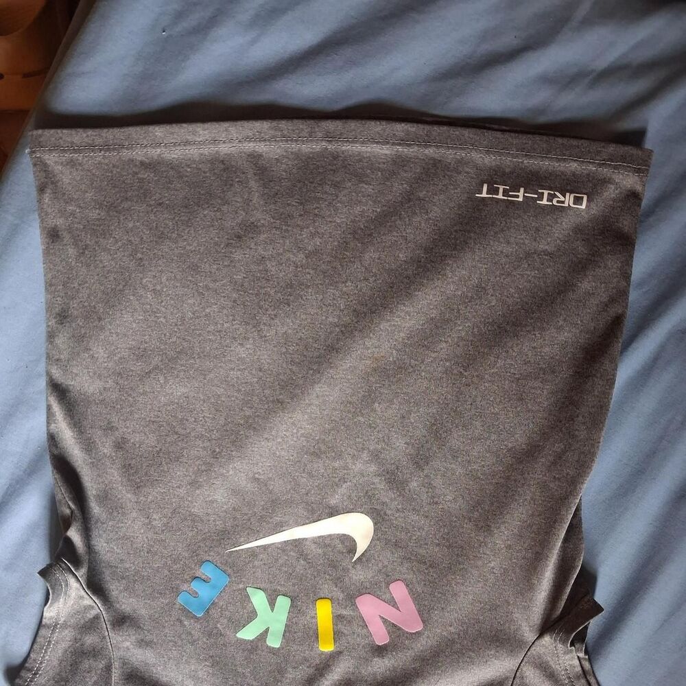 Nike Black and Grey Vest